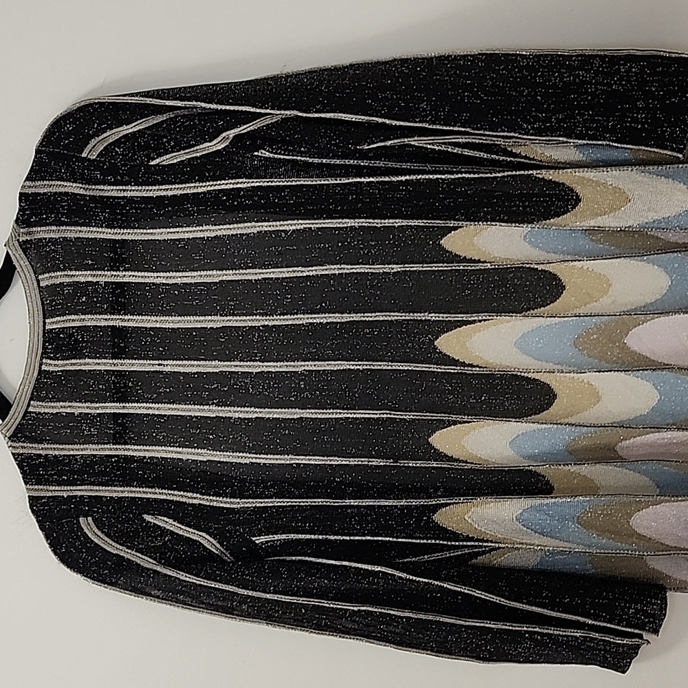 M Missoni cardigan collection featuring metallic lurex pattern Size 42/ Large - Picture 13 of 16